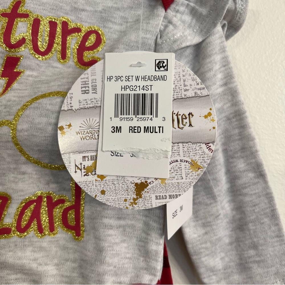 Warner Bros. Gray and Red Future Wizard Kids Matching Set - Picture 3 of 5